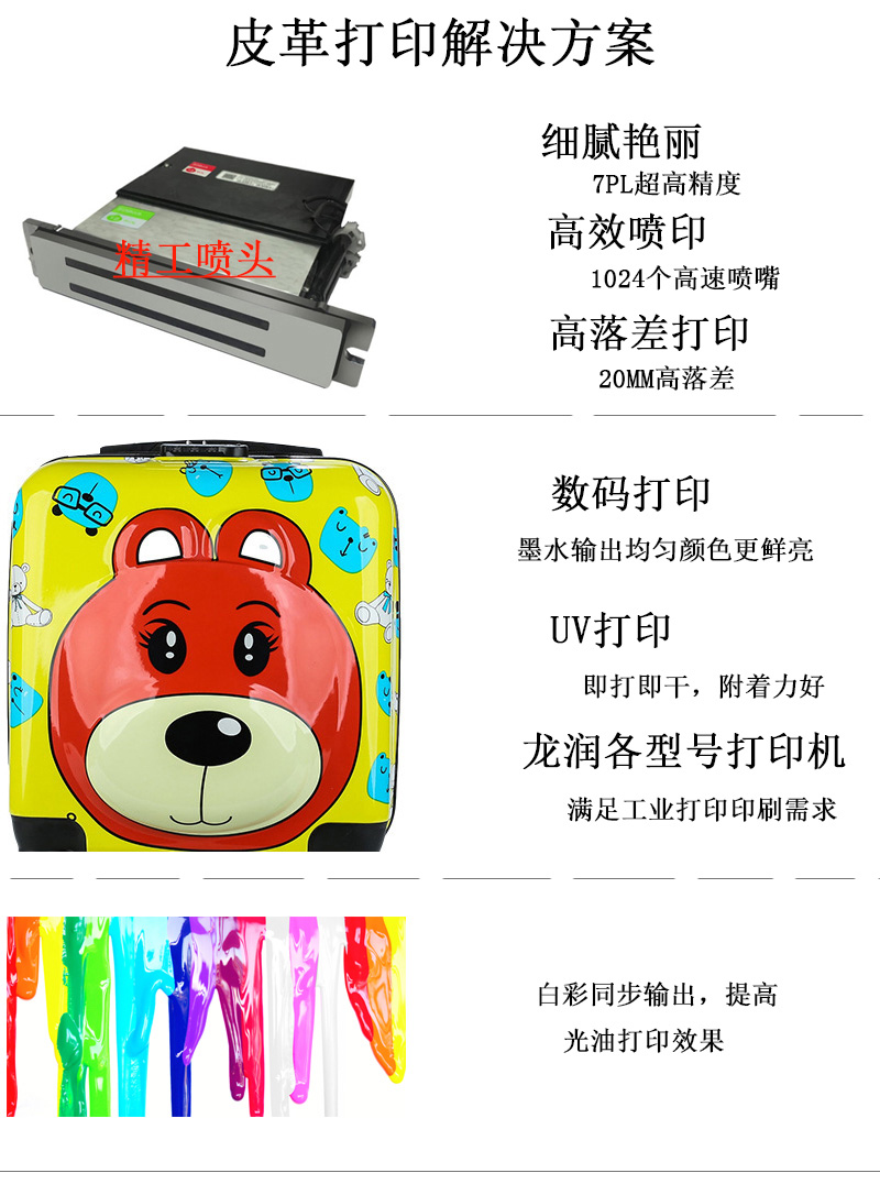 皮革打印解決方案，皮具箱包打印方案